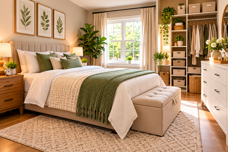 How to Organize Bedroom Spaces
